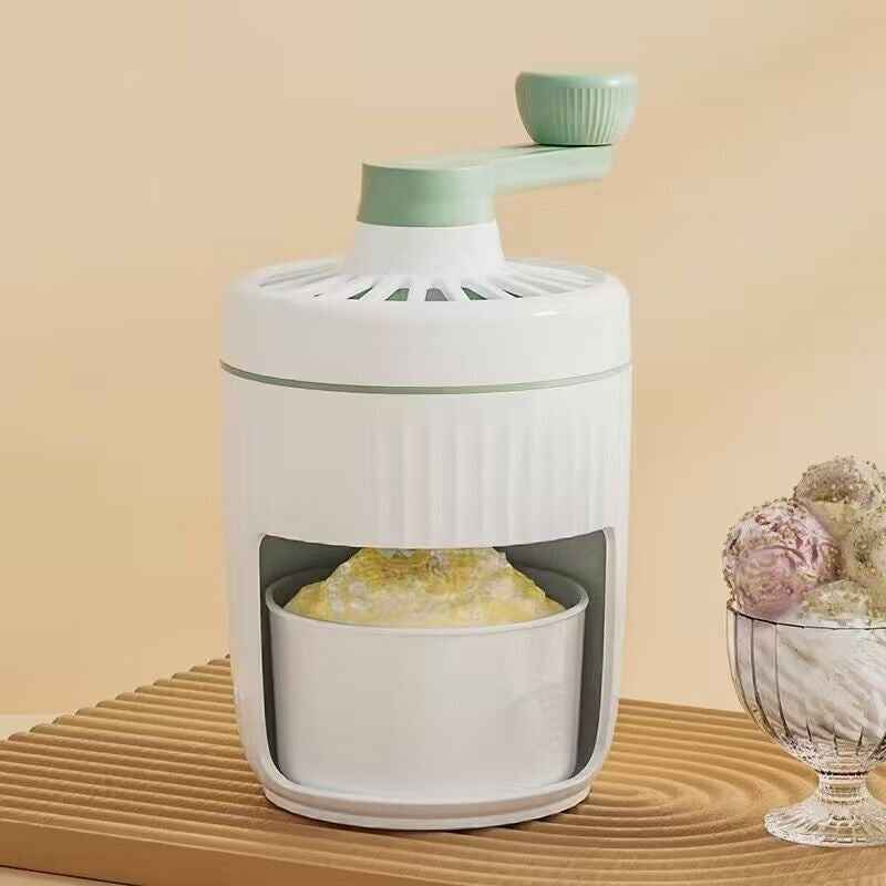 Hand-cranked Ice Crusher Hand-cranked Smoothie Machine Hail Ice Machine Kitchen Gadgets
