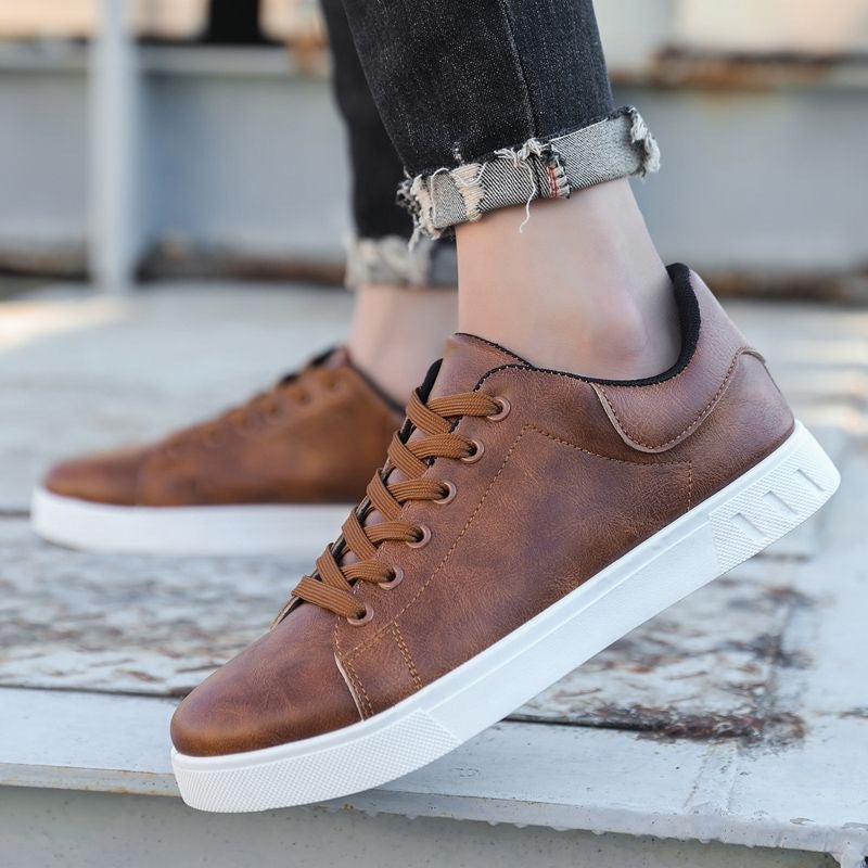 Lace-up Flat Shoes Men's Fashion Casual Shoes - Lumina shop