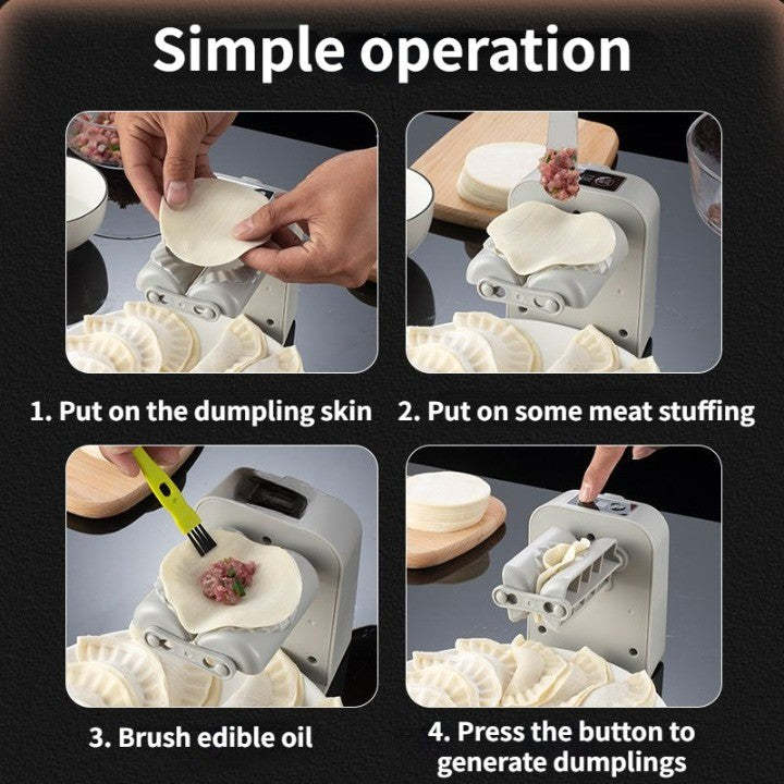 Electric Dumpling Artifact Automatic Easy Dumpling Maker Machine Kitchen Household - Lumina shop