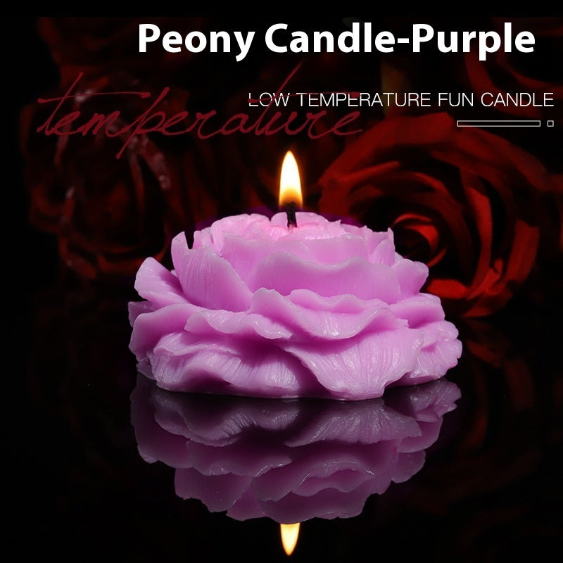 Low Temperature Candles Rose Flower Fragrance - Lumina shop