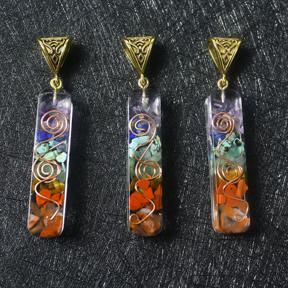 Gravel Seven Chakra Spirit Pendant - Lumina shop