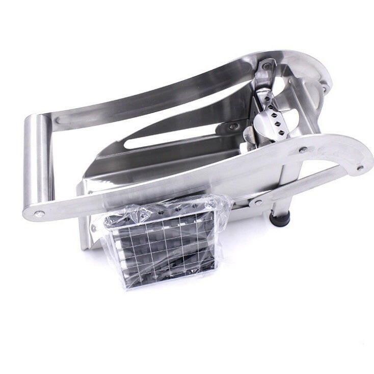 kitchen gadgets 2 Blades Potato Cutter Chopper Stainless French Fries Slicer for kitchen cortador de vegetales Home Kitchen Tool - Lumina shop