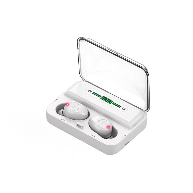 Multifunction Bluetooth Headset Binaural Movement Power Bank Phone Support - Lumina shop