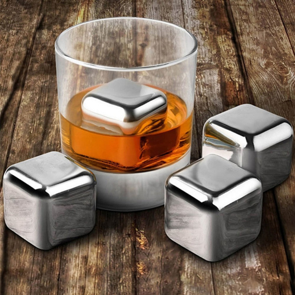 Ice Cubes Set Herbruikbare Chilling Stones Voor Whiskey Cooling Cube Koelen Rots Party Bar Tool - Lumina shop