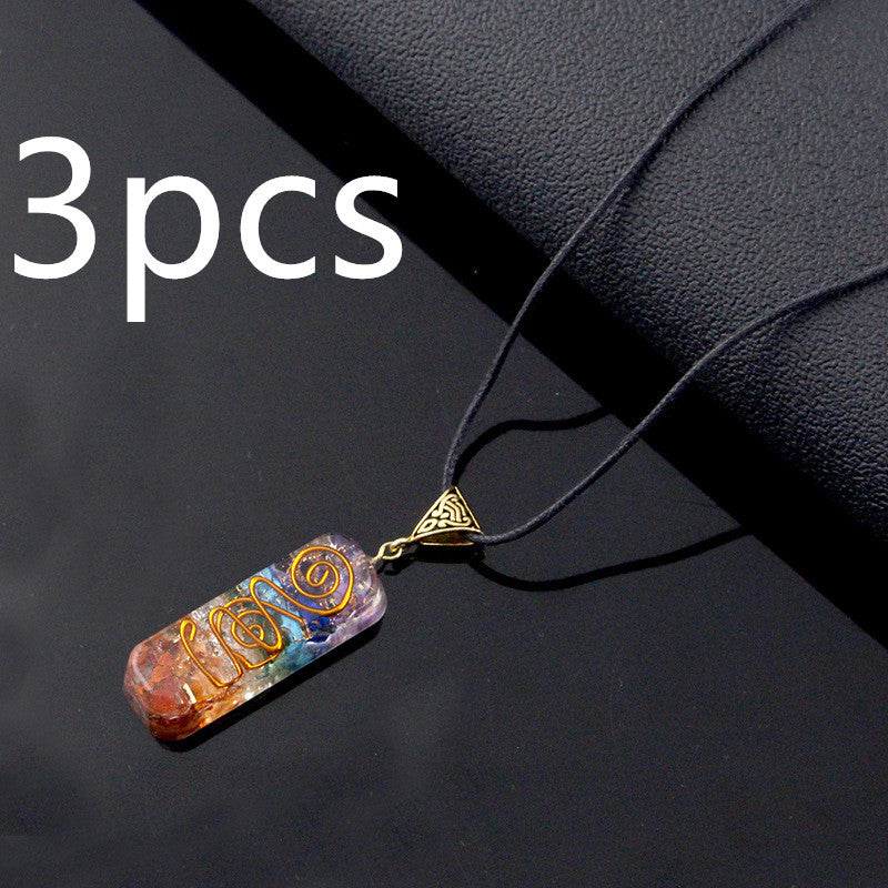 Gravel Seven Chakra Spirit Pendant - Lumina shop