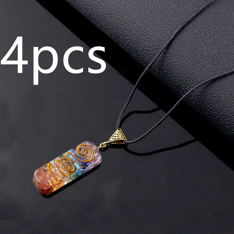 Gravel Seven Chakra Spirit Pendant - Lumina shop