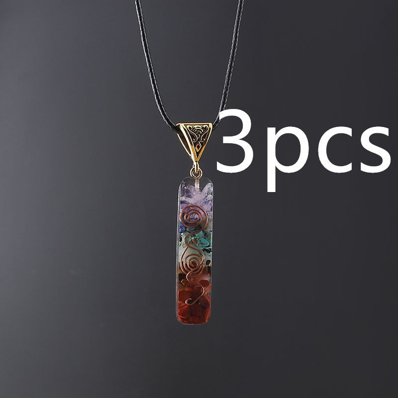 Gravel Seven Chakra Spirit Pendant - Lumina shop