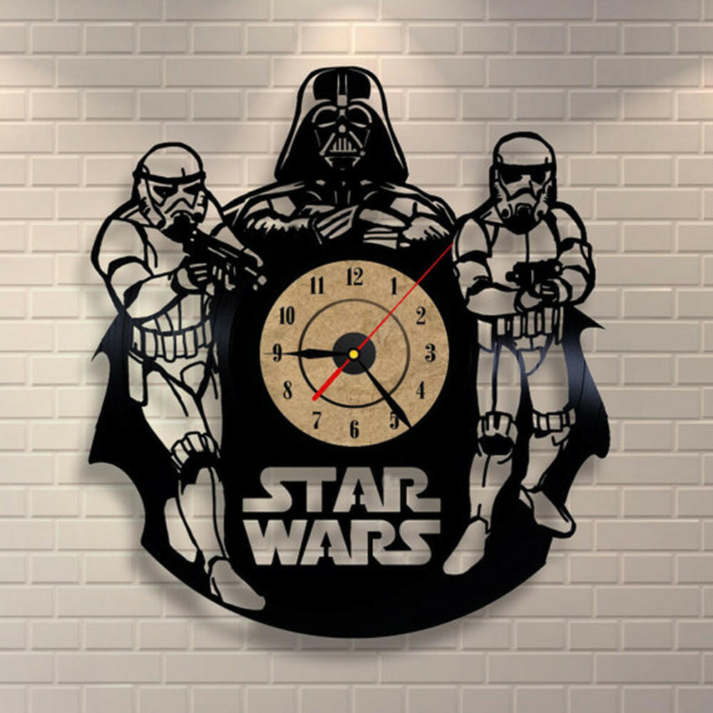 Fashion Creative Cat Vinyl Record Wall Clock Decoration Room Ultra Quiet Quartz Wall Clock - Lumina shop