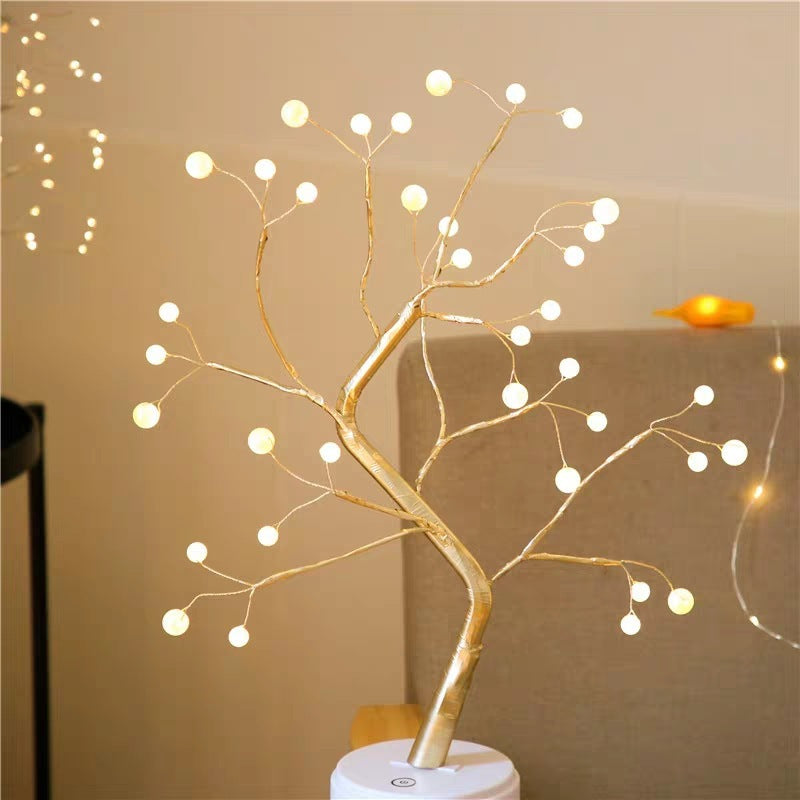 Led Copper Wire Light Bedroom Light - Lumina shop