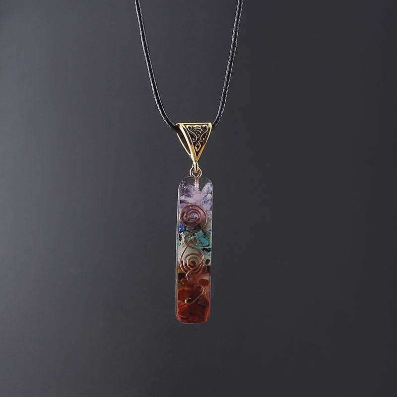 Gravel Seven Chakra Spirit Pendant - Lumina shop