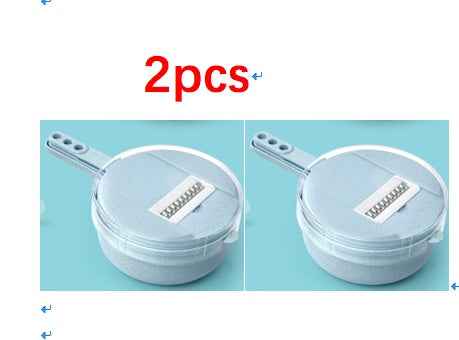 8 In 1 Mandoline Slicer Grater With Strainer Vegetable Cutter Kitchen Accessories