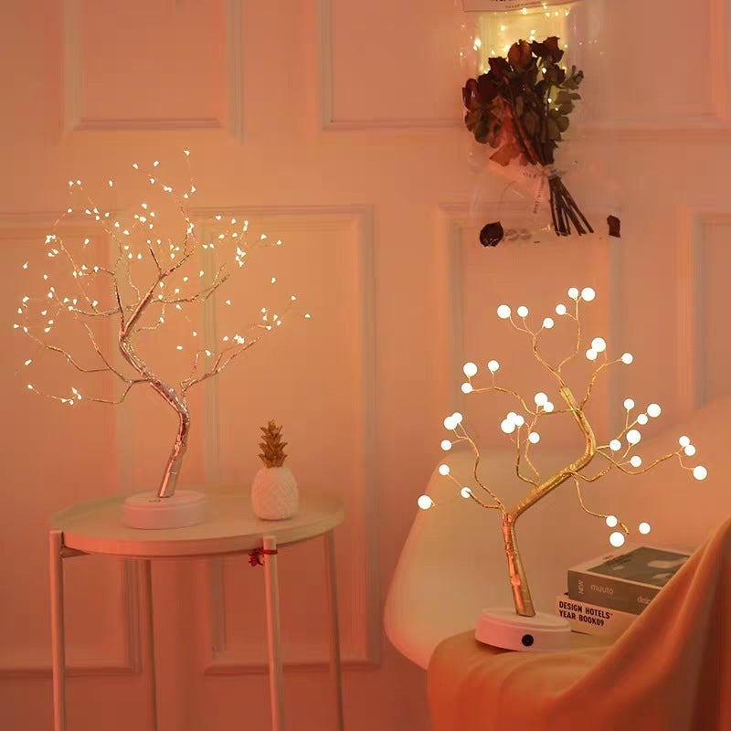 Led Copper Wire Light Bedroom Light - Lumina shop