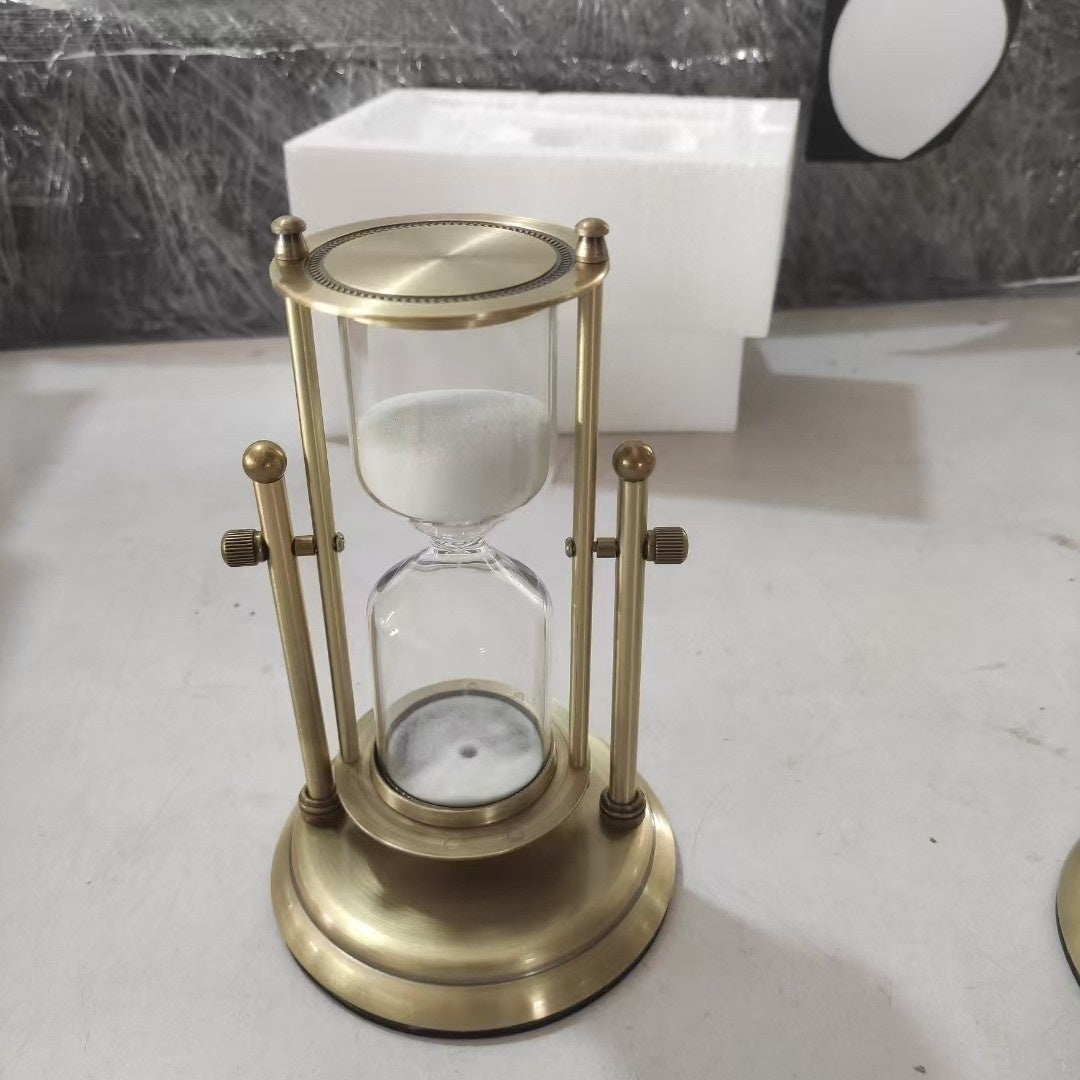 Creative Wooden Hourglass Timer 15 Minutes Desk Study Room Decoration - Lumina shop