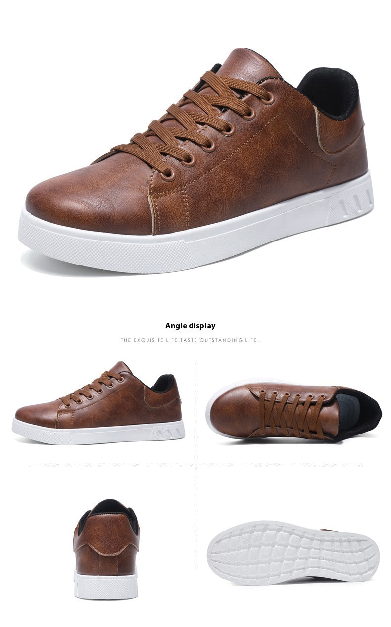 Lace-Up Flat Shoes – Men’s Fashion Casual Shoes | Luminashop