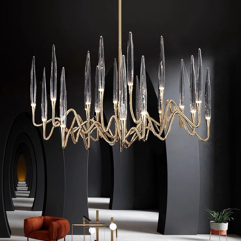 French Candle Crystal Lamp European Personality Creative - Lumina shop