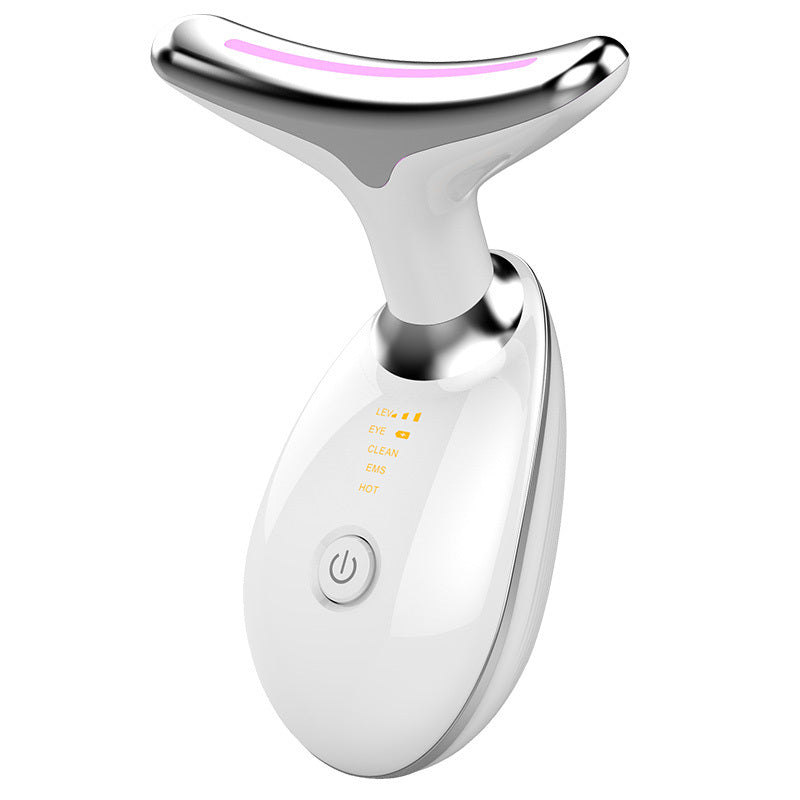 EMS Thermal Neck Lifting And Tighten Massager Electric Microcurrent Wrinkle Remover - Lumina shop