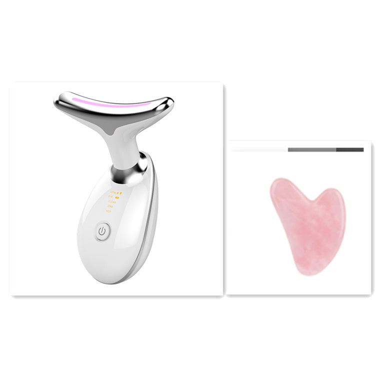 EMS Thermal Neck Lifting And Tighten Massager Electric Microcurrent Wrinkle Remover - Lumina shop