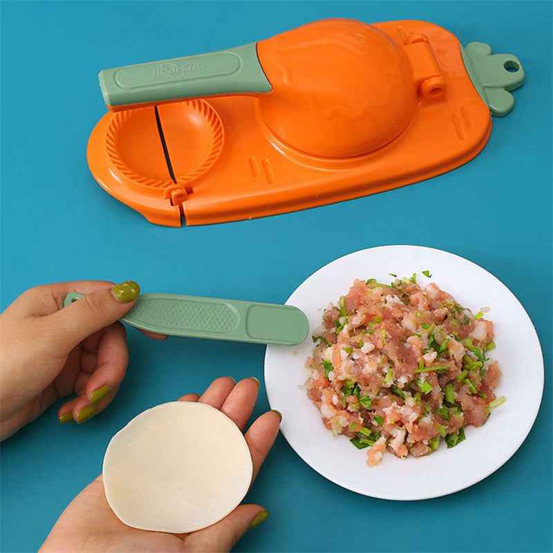 New 2 In 1 Kitchen Dumpling Making Tool Baking Pastry Maker