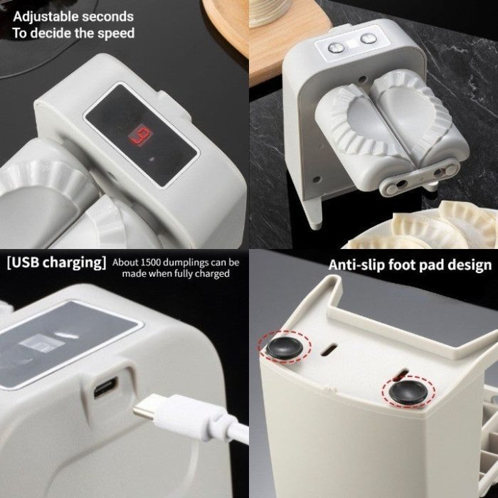 Electric Dumpling Artifact Automatic Easy Dumpling Maker Machine Kitchen Household - Lumina shop