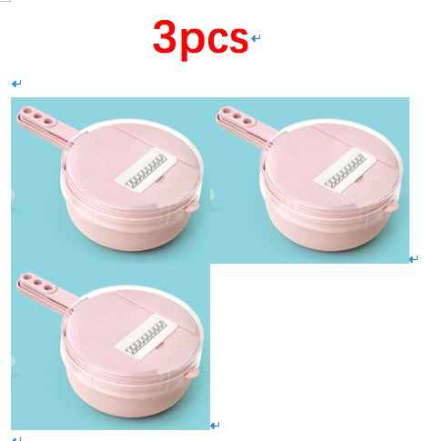 8 In 1 Mandoline Slicer Grater With Strainer Vegetable Cutter Kitchen Accessories
