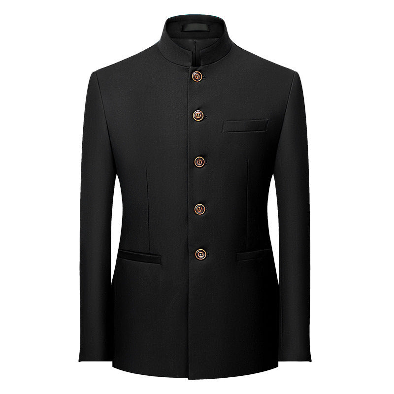 Men's Retro Business Casual Plus Size Small Suit Jacket - Lumina shop