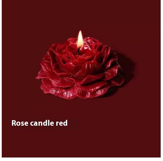 Low Temperature Candles Rose Flower Fragrance - Lumina shop