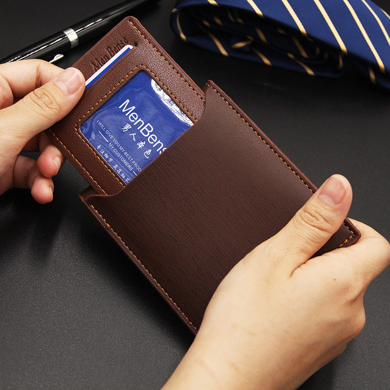 Multifunctional Fashionable And Casual Iron-edge Card-picking Wallet - Lumina shop