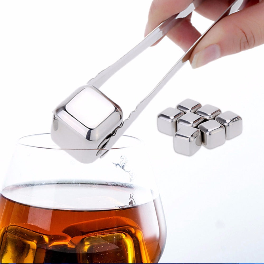 Ice Cubes Set Herbruikbare Chilling Stones Voor Whiskey Cooling Cube Koelen Rots Party Bar Tool - Lumina shop