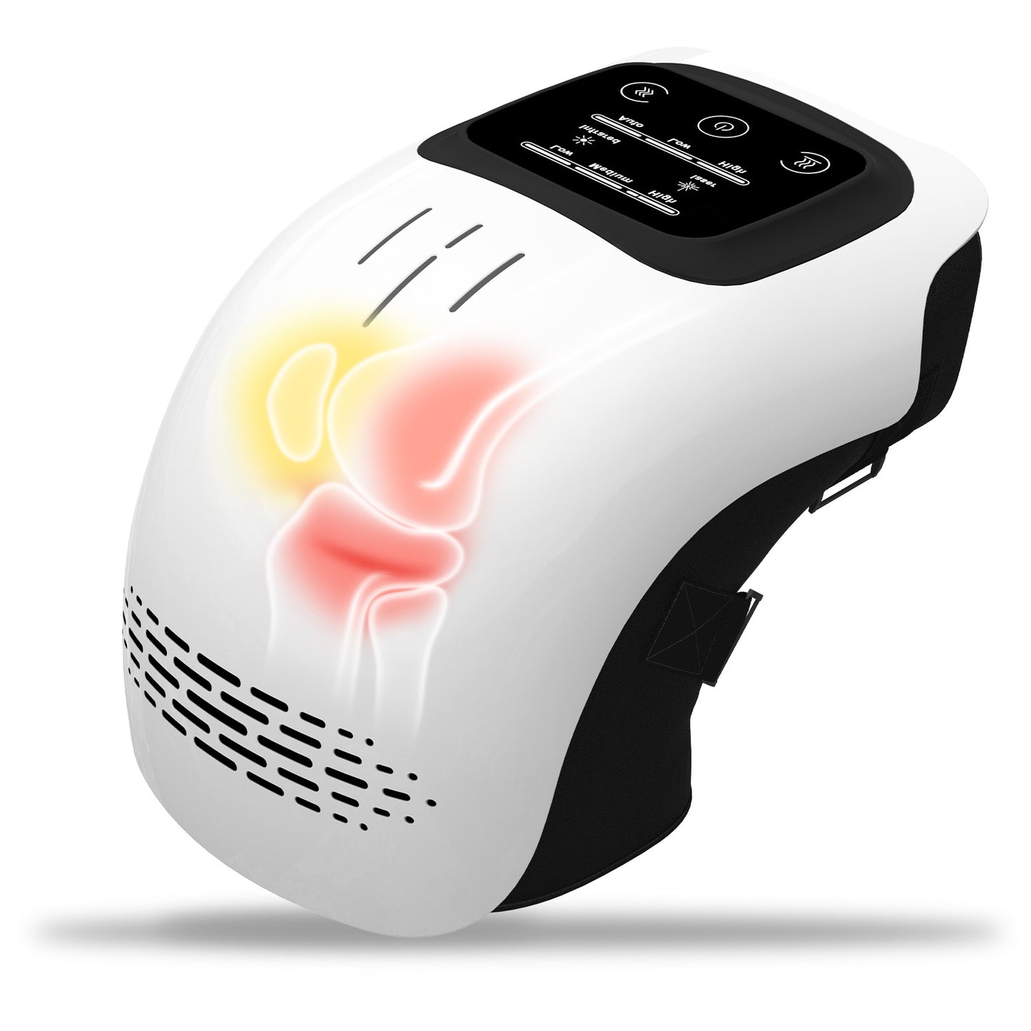 Intelligent Home Use Electric Intelligent Kneading Heating Knee Massager Rechargeable Pain Relief Infrared Laser Vibration Knee Massager - Lumina shop