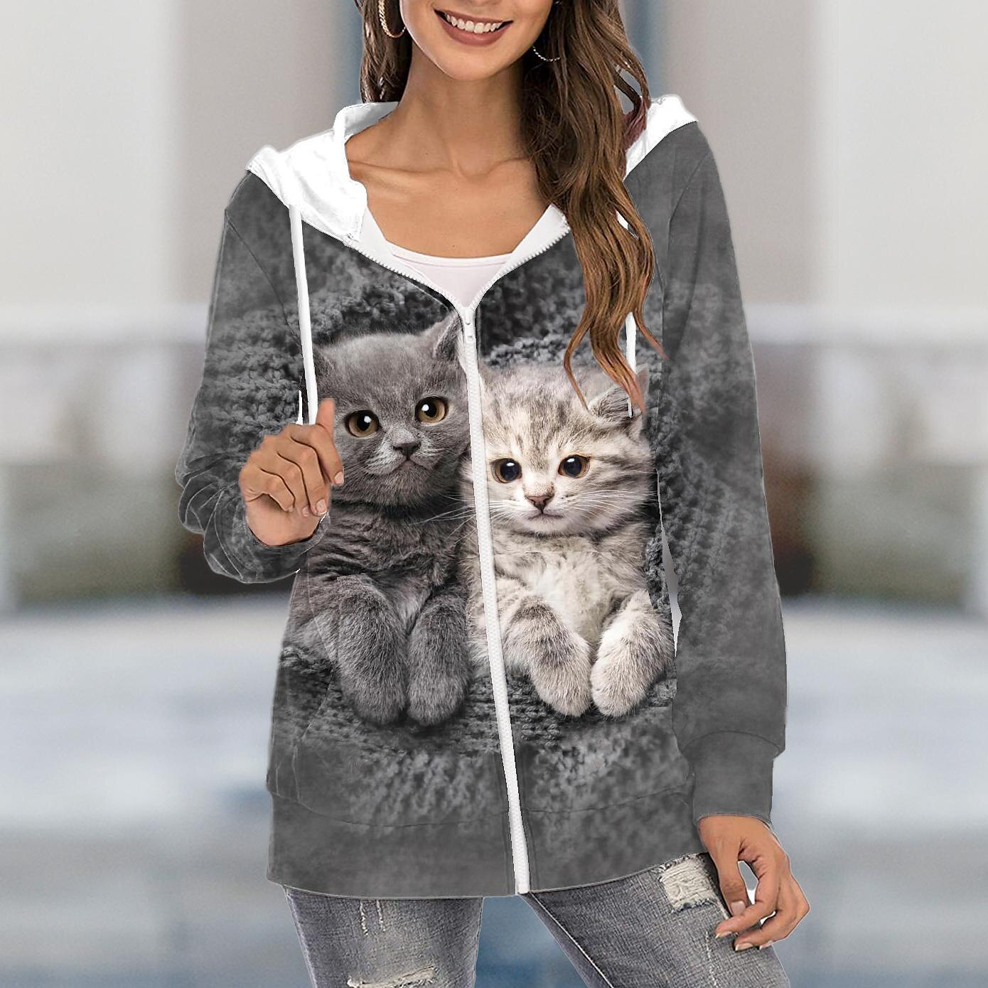 Amazon European And American Zipper Cardigan Fashion Casual - Lumina shop