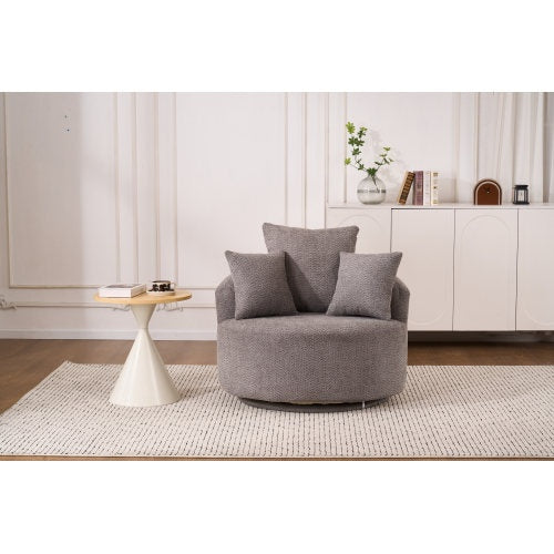 Single-seat Compression Chair, Crochet Yarn Material, Full Sponge Compression Swivel Chair,Compression Chair - Lumina shop