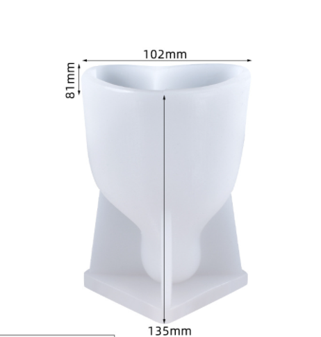 Scented Candle Mold Silicone Holder for Creating Unique Candle Designs