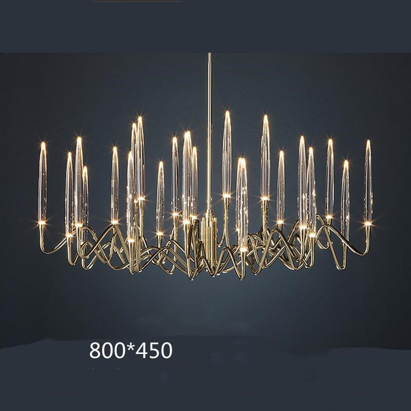 French Candle Crystal Lamp European Personality Creative - Lumina shop