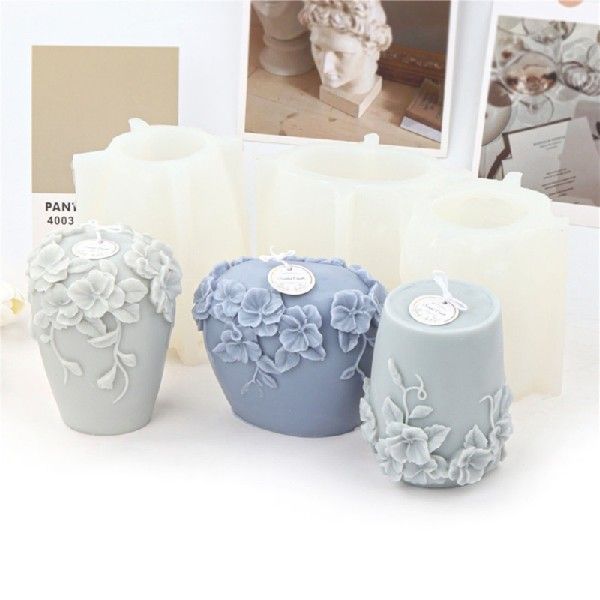 Cylinder Candle Molds Silicone Mold For Making - Lumina shop