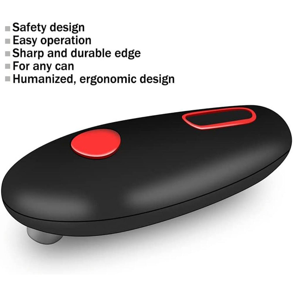 Electric Can Opener Automatic Jar Bottle Can Machine One Touch Portable Kitchen Tool Gadgets - My Store