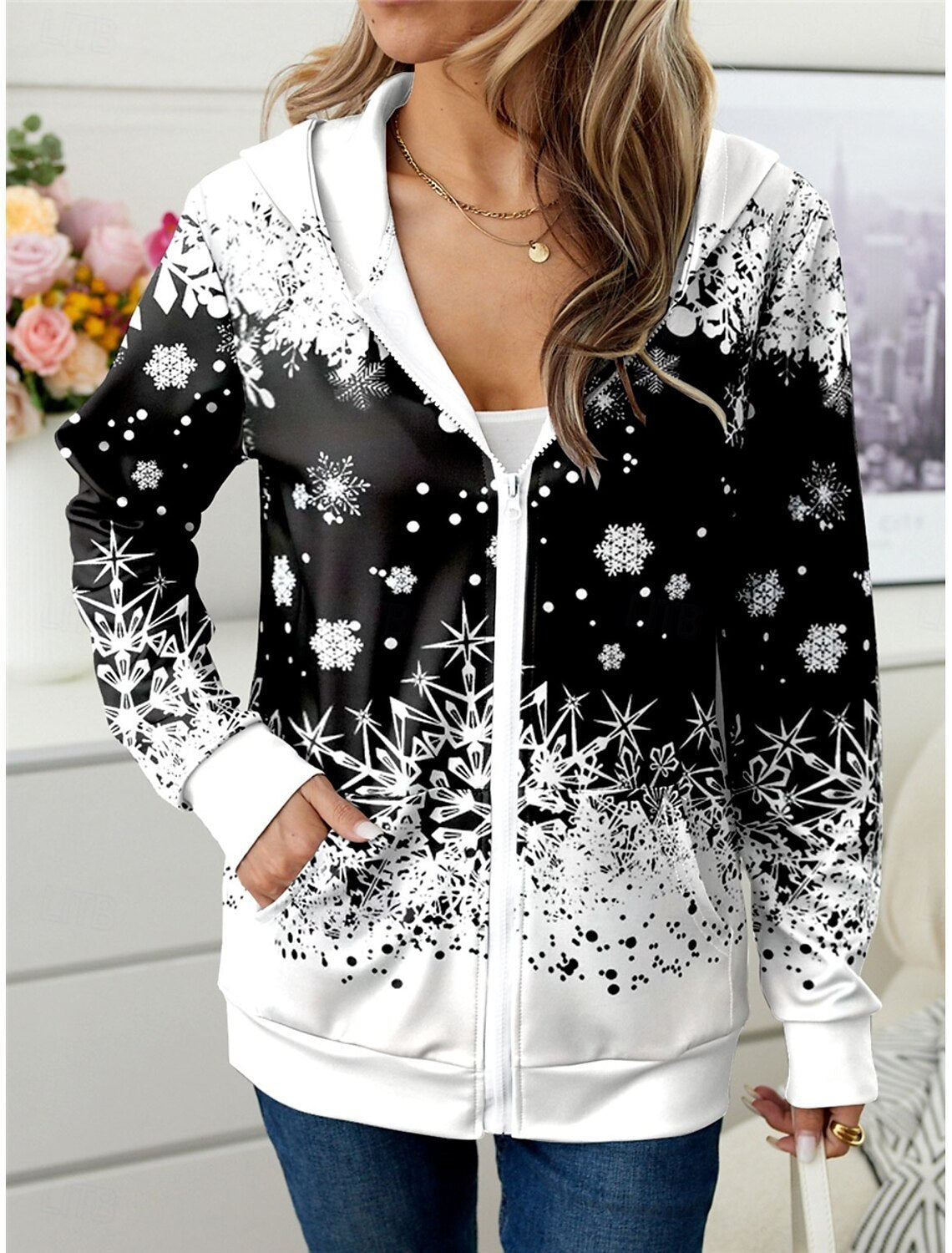 Amazon European And American Zipper Cardigan Fashion Casual - Lumina shop
