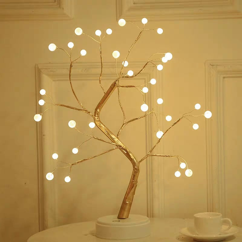 Led Copper Wire Light Bedroom Light - Lumina shop