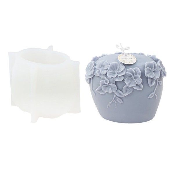 Cylinder Candle Molds Silicone Mold For Making - Lumina shop