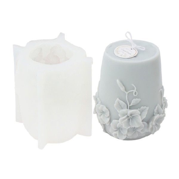 Cylinder Candle Molds Silicone Mold For Making - Lumina shop