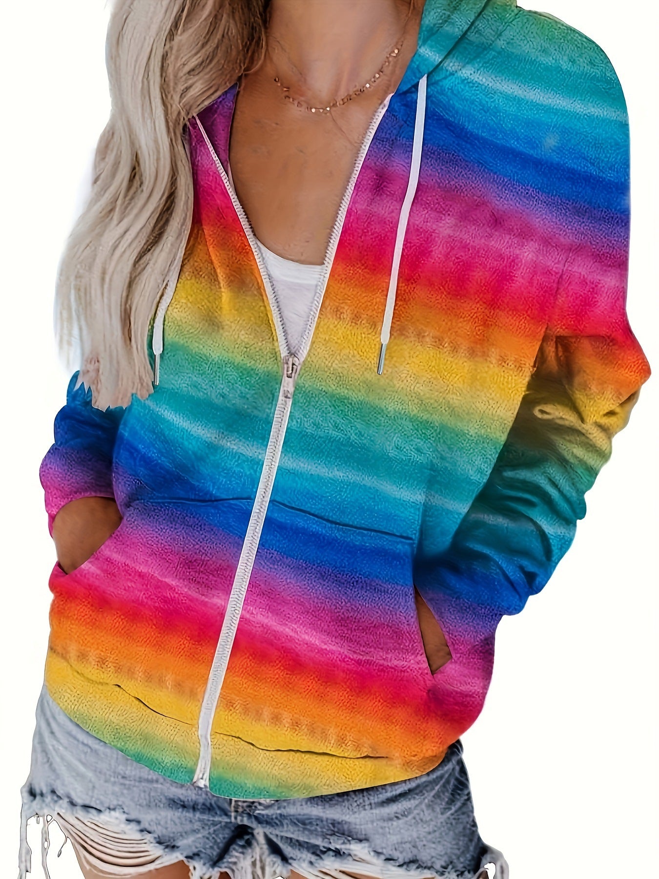 Amazon European And American Zipper Cardigan Fashion Casual - Lumina shop