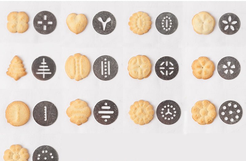 Biscuit Press Machine for Perfectly Shaped Cookies and Biscuits