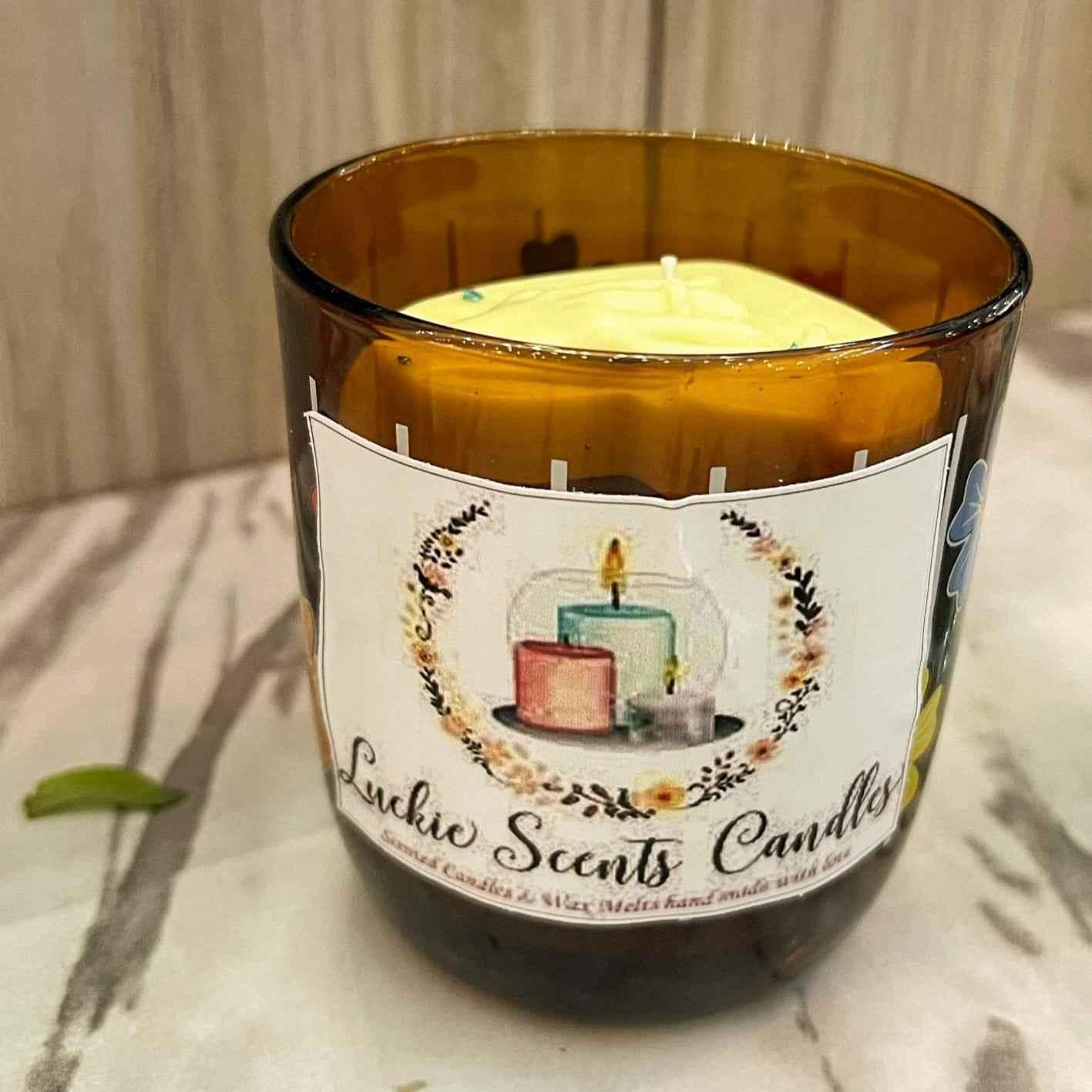 Big Glass Scent Candle Buy 3 Get 1 Free
