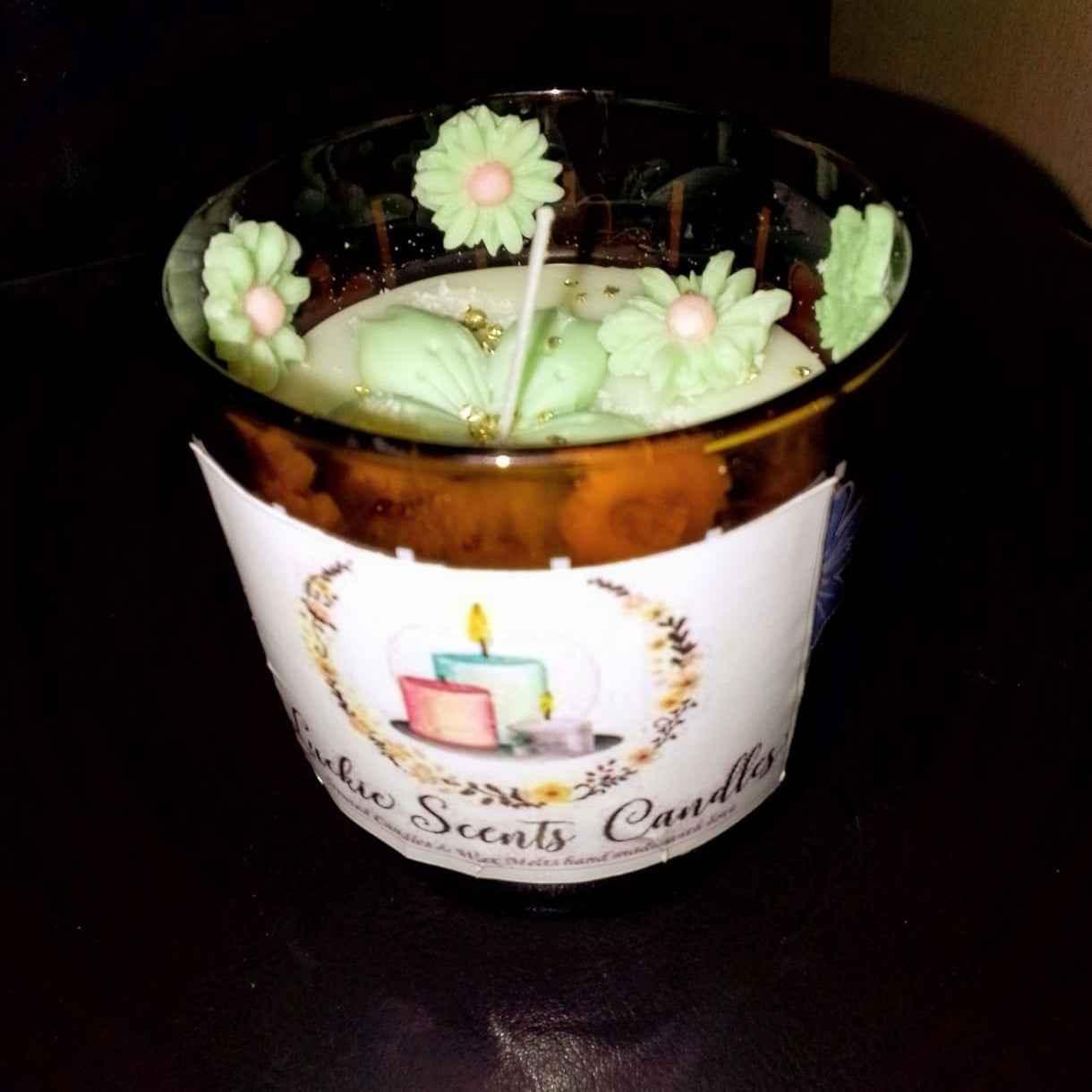 Big Glass Scent Candle Buy 3 Get 1 Free