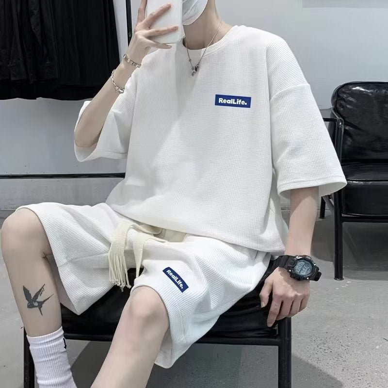 Waffle Leisure Sports Suit - Lumina shop