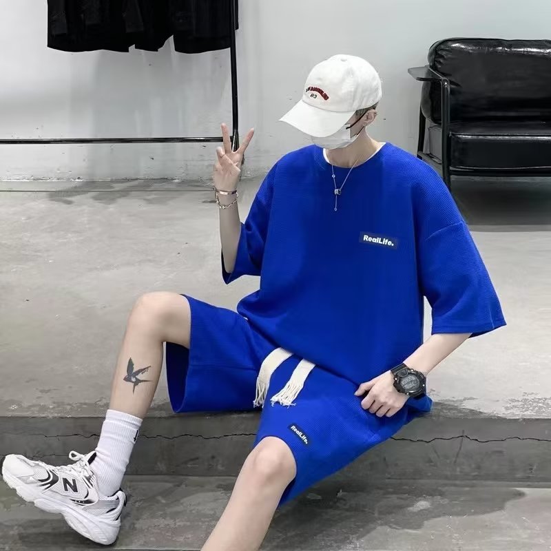 Waffle Leisure Sports Suit - Lumina shop