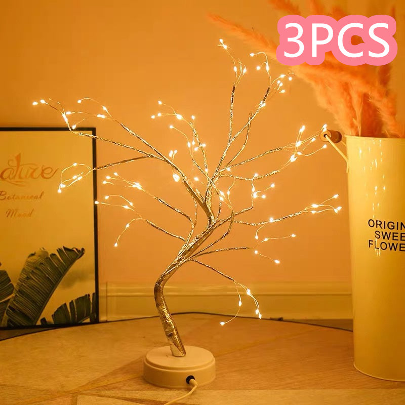 Led Copper Wire Light Bedroom Light - Lumina shop