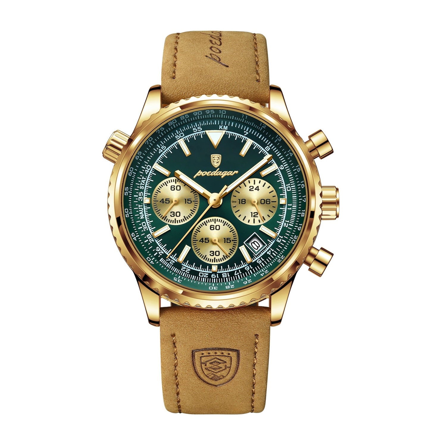 Men's Multifunctional Fashionable Waterproof Night Light Watch - Lumina shop