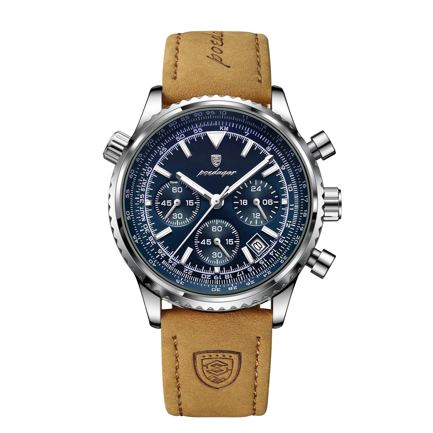 Men's Multifunctional Fashionable Waterproof Night Light Watch - Lumina shop