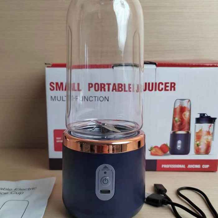6blade Portable USB Charging Fruit Squeezer Blender Food Mixer Ice Crusher Portable Juicer Machine