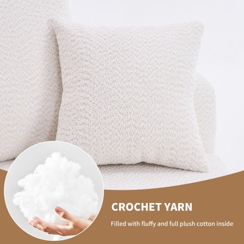 Single-seat Compression Chair, Crochet Yarn Material, Full Sponge Compression Swivel Chair,Compression Chair - Lumina shop